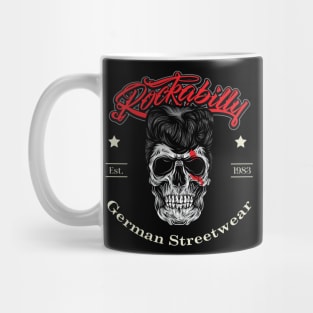 Rockabilly Rules Red Mug